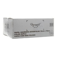 PEÇA ÚNICA - PAPEL HIGIÊNICO ROLÃO 30G FOLHA DUPLA 0,10X200M CX C/8 ROLOS OUROPPEL
