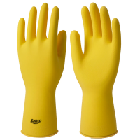 LUVA DE LIMPEZA AMARELA G  LIGHT CA43301 SANRO