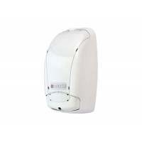 SABONETEIRA C/RESERVATÓRIO ESPUMA 500 ML BRANCO/TRANSP EXACCTA