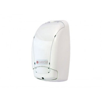 SABONETEIRA C/RESERVATÓRIO ESPUMA 500 ML BRANCO/TRANSP EXACCTA