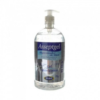 ÁLCOOL GEL ANTISSÉPTICO 70% 500ML EMBALAGEM PUMP ALL CLEAN