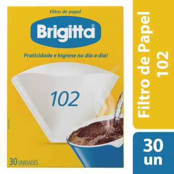 FILTRO DE PAPEL 102 C/30 UN BRIGITTA