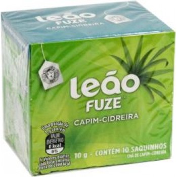 CHÁ DE CAPIM CIDREIRA C/10 SACHÊS DE 10G LEÃO
