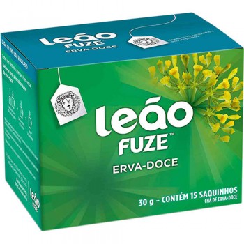 CHÁ DE ERVA DOCE C/10 SACHÊS DE 10G LEÃO