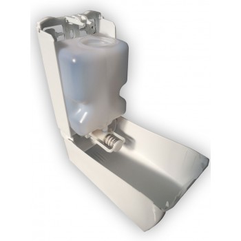 DISPENSADOR PARA ÁLCOOL REFIL 800ML BRANCO MAZZO COLUMBUS