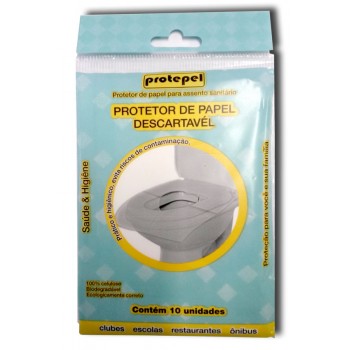REFIL PROTETOR DE ASSENTO SANITÁRIO BOLSO CX C/12 PCTS PROTEPEL