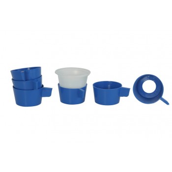 BASE P/COPO DESCARTÁVEL DE CAFÉ AZUL PCT C/20 UN JSN
