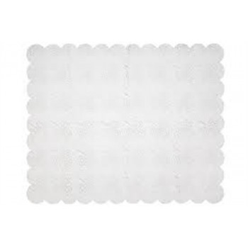 FUNDO RENDADO PARA BANDEJA 19X33CM PCT C/100 UN PETROPEL