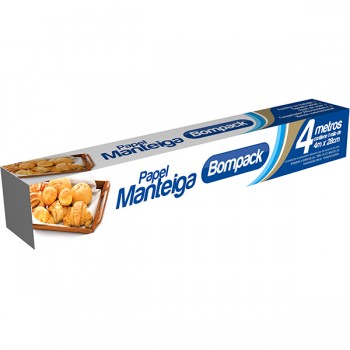 PAPEL MANTEIGA ROLO C/0,30 X 7,5 M MELLO LIFE CLEAN