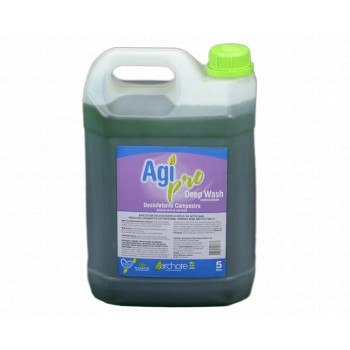 Desinfetante Campestre Agipro Concentrado - 5L - Rende até 100L - Deep Wash - Archote