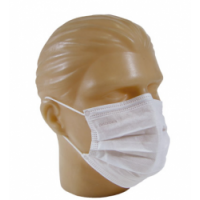 Máscara Dupla Descartável com Elástico - Pacote com 10 unidades