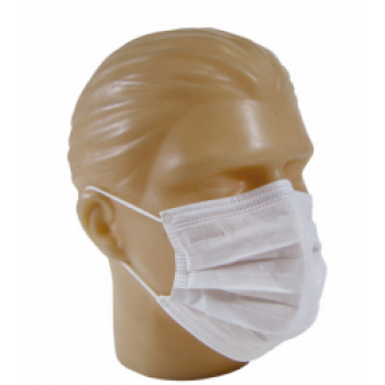 Máscara Dupla Descartável com Elástico - Pacote com 10 unidades