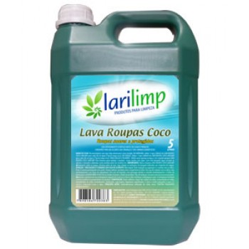 Sabão de Coco Líquido Lava Roupas - 5L - Larilimp